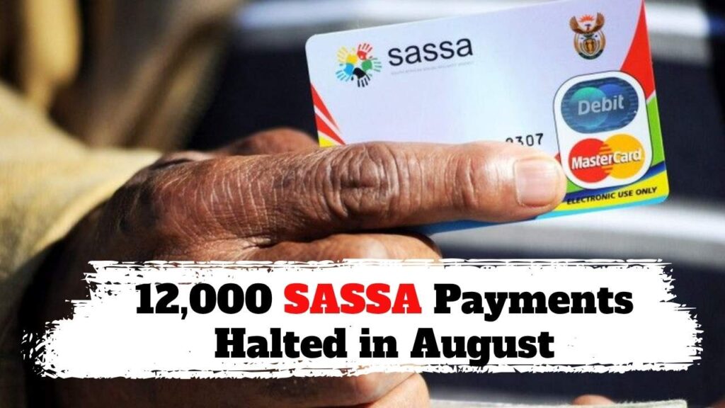 12,000 SASSA Payments Halted in August – Check Your Status in Seconds